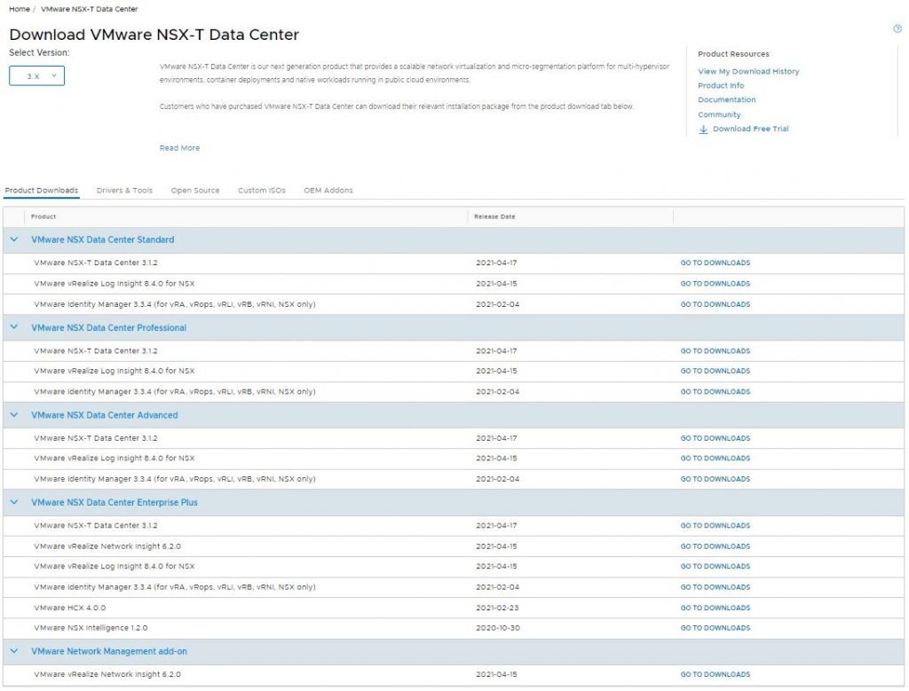 VMware NSX-T Data Center 3.1.2 Release Notes – Aleksandr Mykhalchenko`s ...